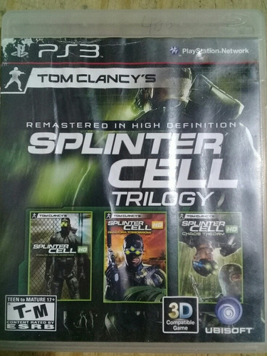 Tom Clancy's Splinter Cell Trilogy Ps3 Remasterizado Español
