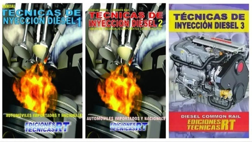 Oferta 3 Libros: Técnicas Inyección Diesel - Common Rail  Rt