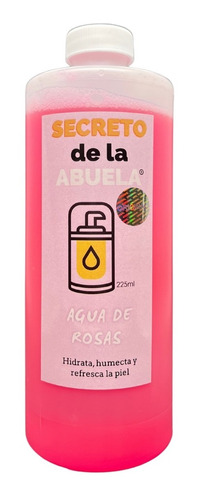 Loción Hidratante Agua De Rosas 500ml Cuidado De La Piel