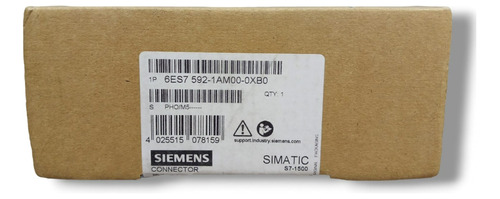 Siemens  6es7 592-1am00-0xb0 Conector Frontal Plc