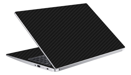 Skin Adesiva Anti Risco Para Notebook Lenovo Thinkpad T460 Cor Fibra Carbono Preto