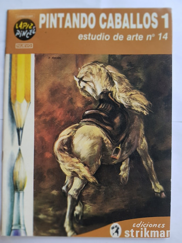 Libro Pintado Caballos 1 De Ediciones Strikman