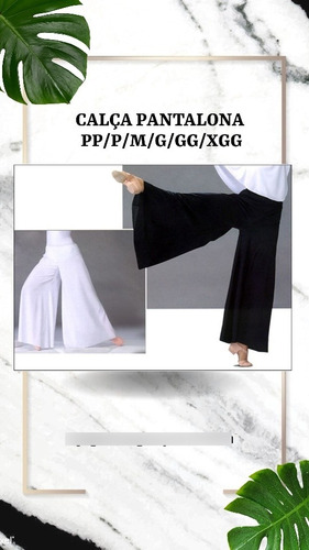 Calça Pantalona Para Dança Profética 