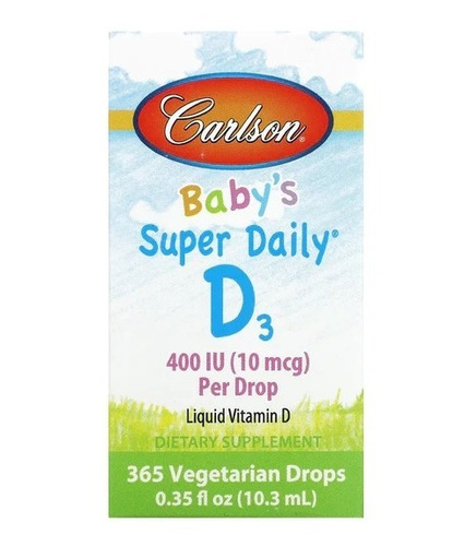 Carlson Labs Baby's Super Daily Vitamina D3 10.3 Ml Sfn
