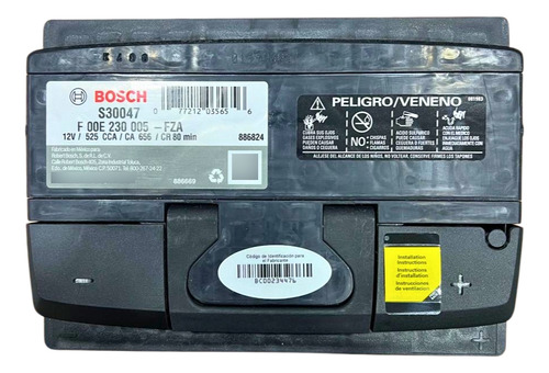 Batería Acumulador Bosch B47-525 S30047