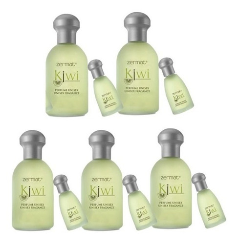 Paquete De 5 Perfumes Kiwi En Promoción