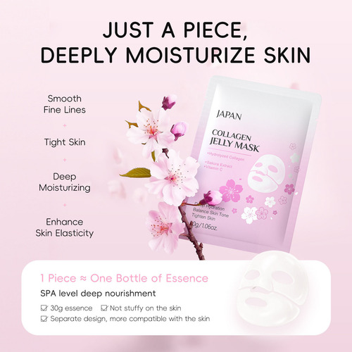 Mascarilla Hidratante Para La Piel Facial Y Reductora De Arr