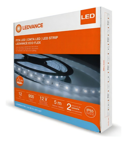 Ledvance Fita Led Ecoflex 12w/m 12v Ip65 5mts 6500k 7014745
