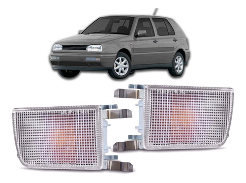 Juego De Giros Faros Volkswagen Golf Mk3 1995 1996 1997 1998