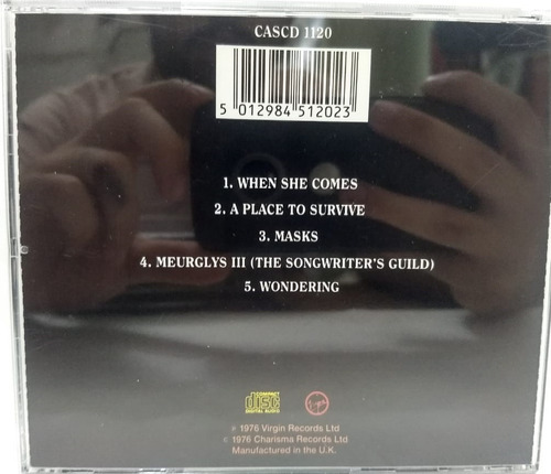 Van Der Graaf Generator - World Record Cd Como Nuevo Uk 1976