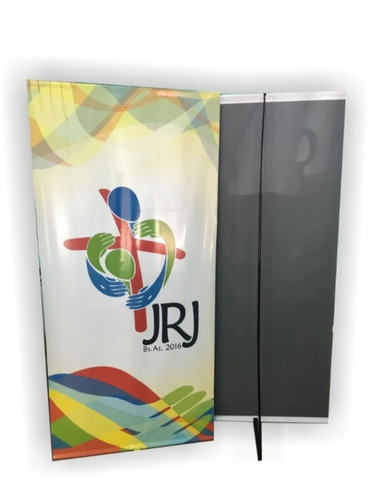 Banner Publicitario + Portabanner De Pie Gigantografía Cuota