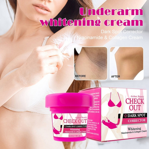 Crema Blanqueadora Aclarante Axilas Zonas Íntimas