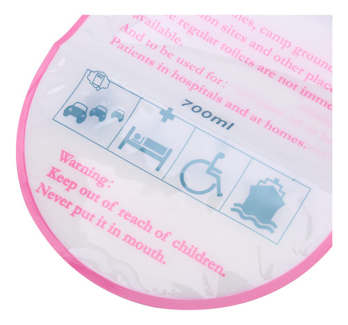 Inodoro De Emergencia Portátil, Bolsas De Orina, Para Viajes
