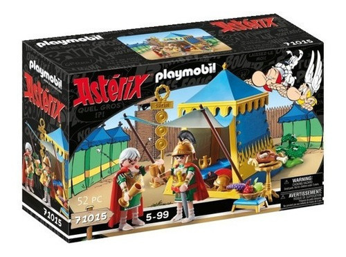 Playmobil Astérix Tienda Con Generales Pm71015