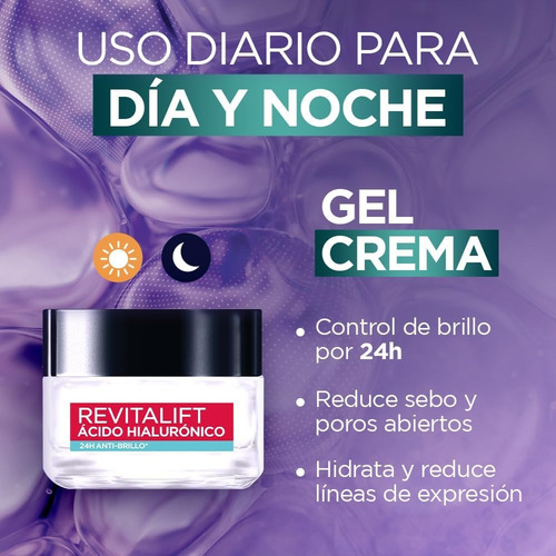 Crema Día L'oréal Revitalift Antiedad Fps20 50ml Todo Tipo De Piel Día/noche