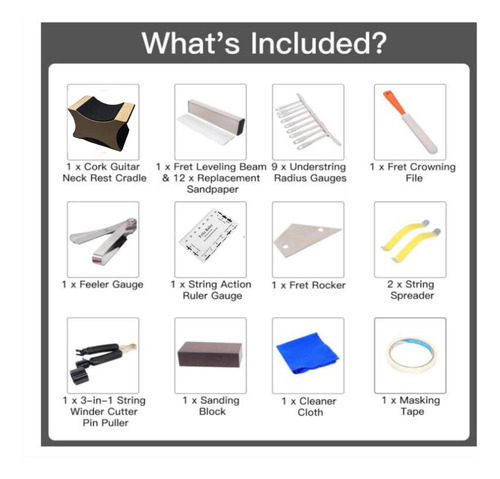 Kit De Herramientas De Mantenimiento De Guitarra Kits De