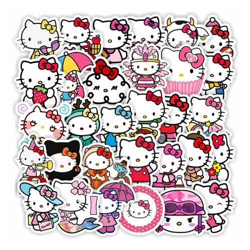 Stickers Autoadhesivo My Melody/ Kuromi / Cinnamorroll X 50