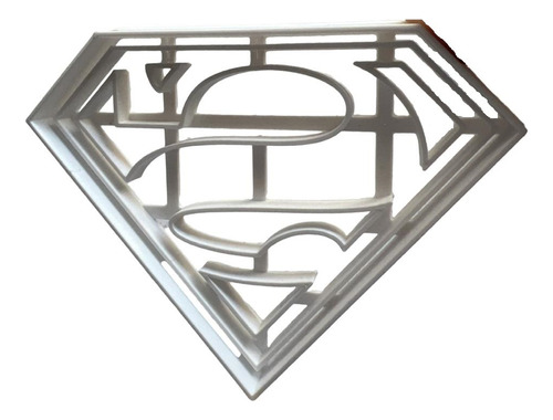  Cortante Galletita Logo Superman  / Lauacu