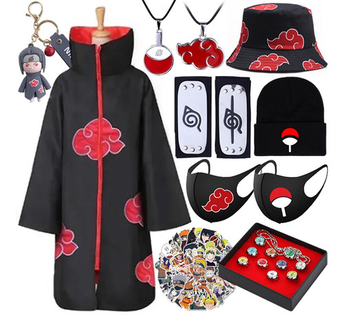 Disfraz De Traje De Naruto Shuriken De 21 Cos Akatsuki Itach