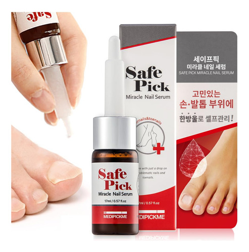 Medipickme Safe Pick Miracle Nail Serum 0.6 Fl Oz