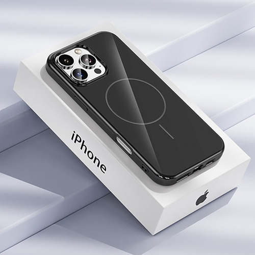 Funda Magnética Silicón Microfibra Para iPhone 7/8/x/11