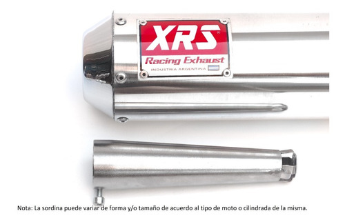 Escape Xrs Deportivo - Motomel Sirius 150 Y 190 Con Sordina