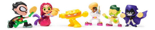 Boneco Ciborgue + 1 Peça Robô De Hamburguer - Jovens Titãs