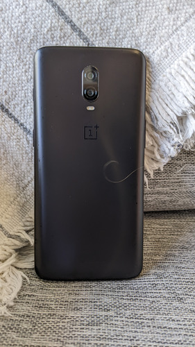 Oneplus 6t 128/8 Gb Impecable Snapdragon845 Gama Alta Amoled Negro (Usado)