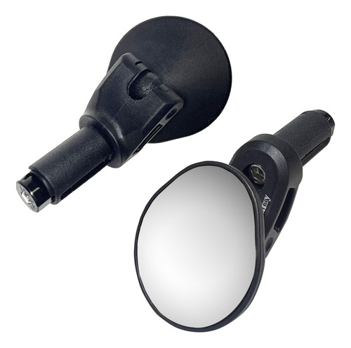 Espejo De Bicicleta Hafny Hf-m956s-fr06 Azul Convexo Hd Lente De Vidrio De Grado Automotr