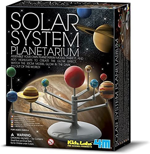 Juego De Ingenio 4m 3427 Solar System Planetarium - Diy Glow