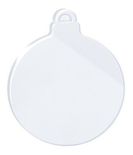 Imagen 1 de 1 de Esfera Navidad Decorativa Acrilico 25 Piezas 10 Cm Diámetro