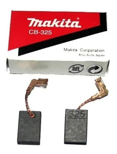Carbones Escobillas Original Makita Cb-325 9557hp Hr2470 Bg