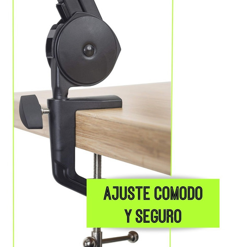 Imagen 8 de 10 de Kit De Micrófono Shure Mv7 + Soporte Gator Gfwmicbcbm1000
