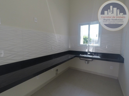 Imagem 4 de 11 de Casa Nova Condominio Park Real Em Indaiatuba Com 3 Dormitorios Sendo 1 Suite - Ca00051 - 67725150
