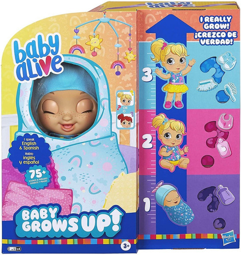 Baby Alive Grows Up Crece De Verdad Habla Español