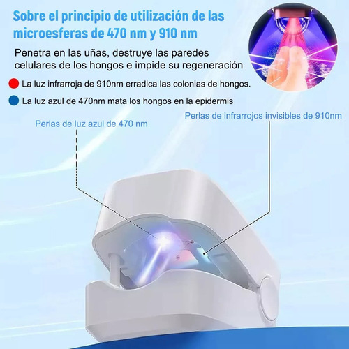 . 2 Pzs Tratamiento Láser De Hongos En Las Uñas Y