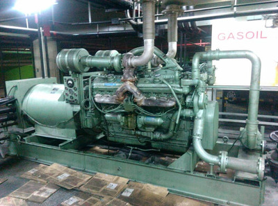 Planta eléctrica diesel pequeña