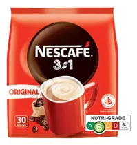 Comprar Café Instantáneo Nescafé 3 En 1 Clásico 30 Bolsitas 610g
