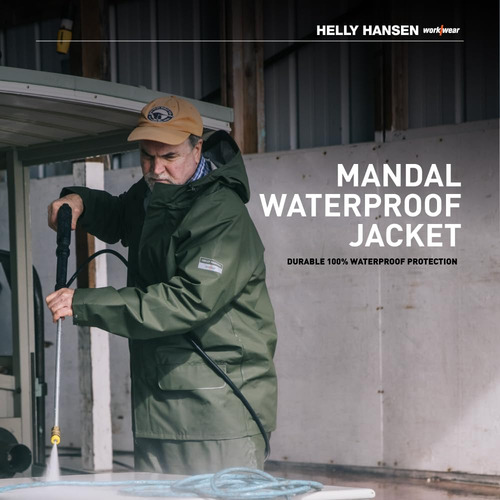 Jacket Helly-hansen Workwear Mandal Waterproof For Men - Xl