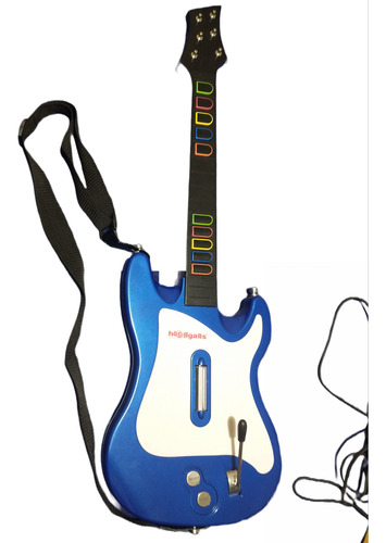 Guitarra Inalámbrica Play 2 Ps2 Más 12 Juegos!! (Usado)