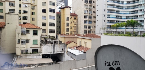 Ótima Kit Com Sala/quarto, Cozinha, Metrô República, Melhor Local Do Centro, Pç. Julio Mesquita. - Md821