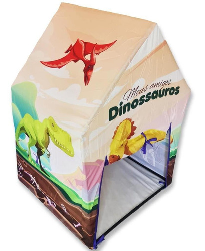 Barraca Infantil Dinossauro Toca Tenda Cabaninha