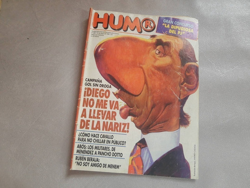 Revista Humor - Nro 468 - Campaña Gol Sin Droga