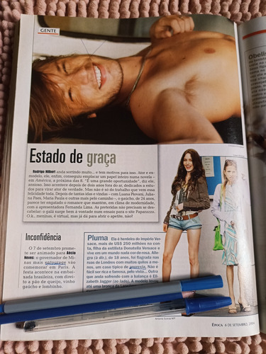 Revista Época C Bernardinho,bonner, Fátima, Maitê,daiane (Usado)