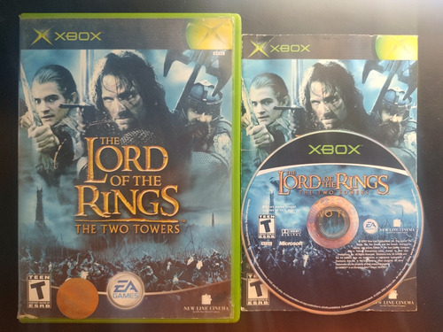 Lord Of The Rings The Two Towers Xbox Primera Original Físic