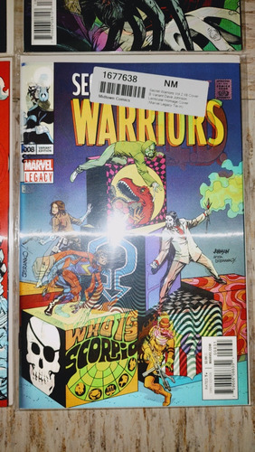Marvel Cómics Legacy Lenticular 3d X-men Set En Inglés (Usado)