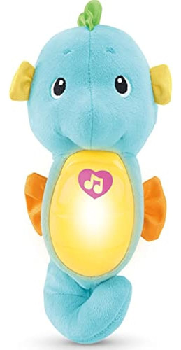 Fisher-price Soothe & Glow Seahorse, Azul, Juguete Musical D