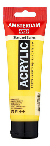 Acrílico Amsterdam Serie Standard 120ml Colores Color 275 Amarillo Primario