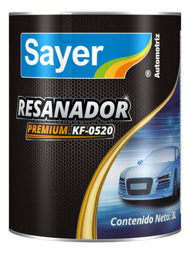 Resanador Premium Automotriz Kf-0520 Sayer 3 Litros