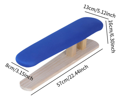 Mini Tablero De Planchar Compacto Con Azul 57cmx13cmx16cm